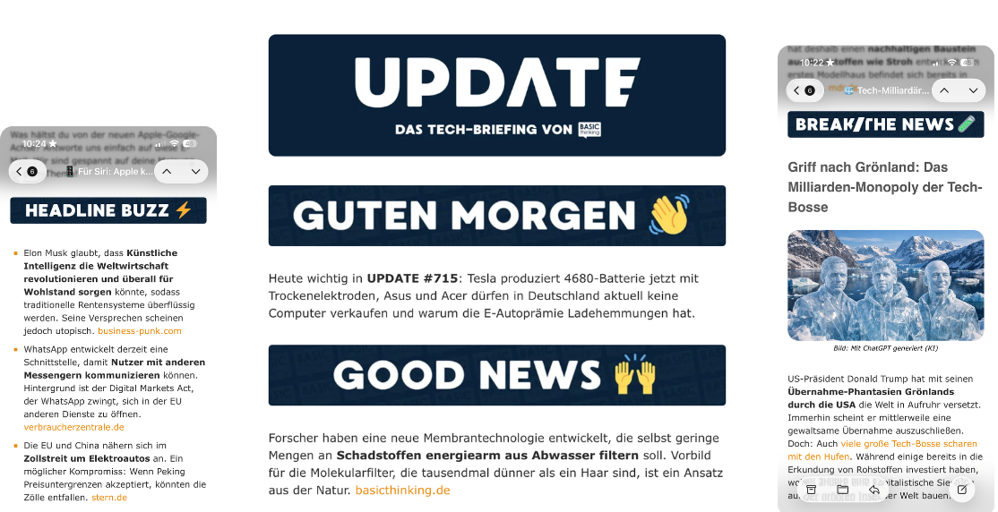 UPDATE Newsletter BASIC thinking